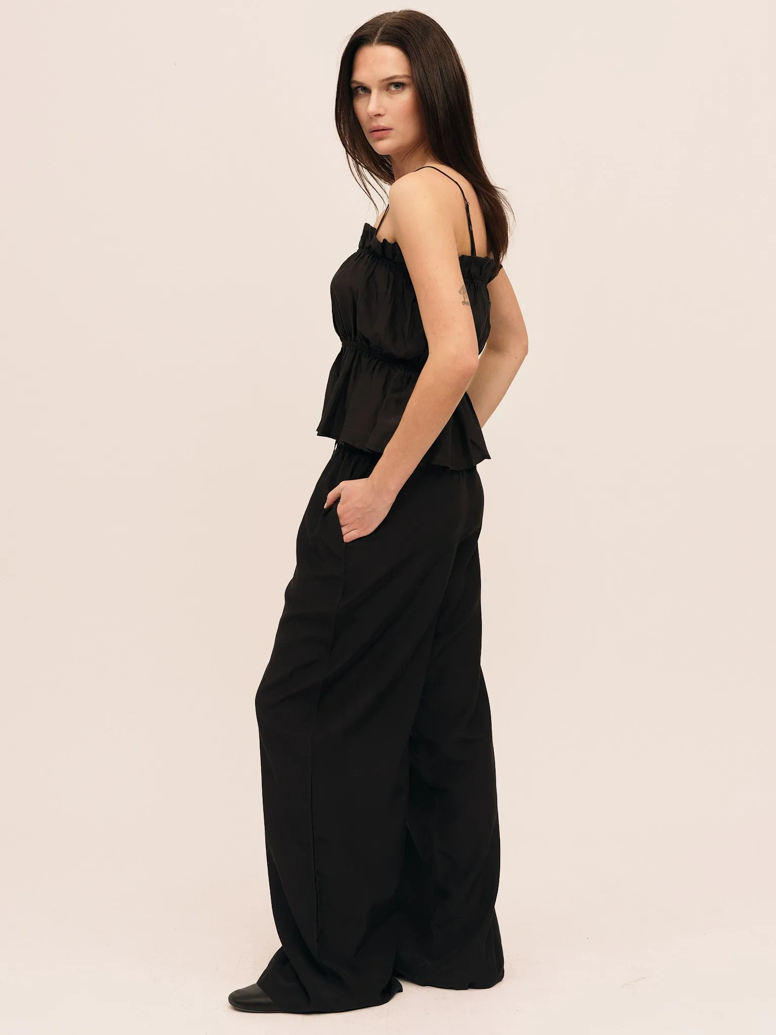 Silkey Tank - Black