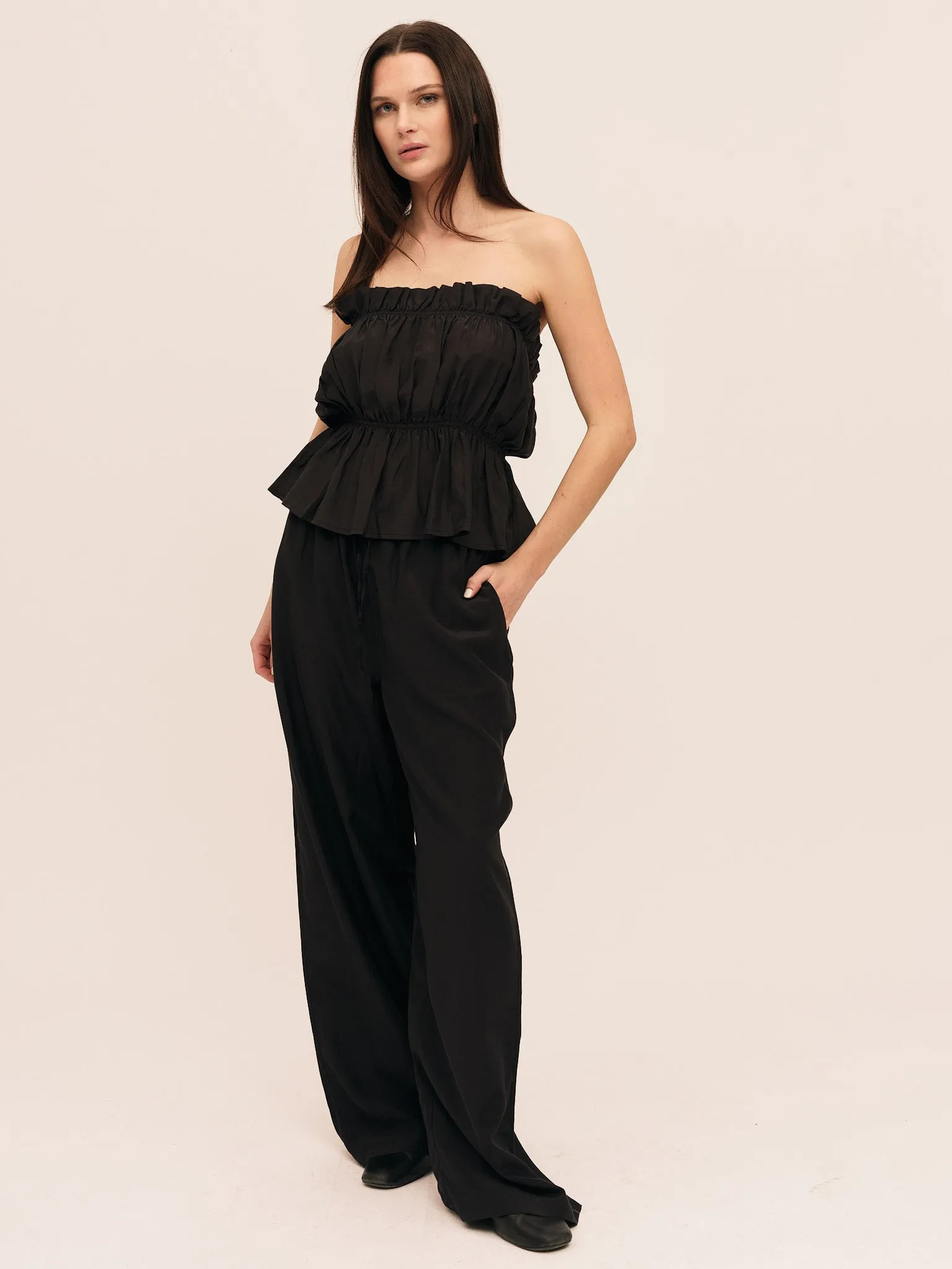 Silkey Tank - Black