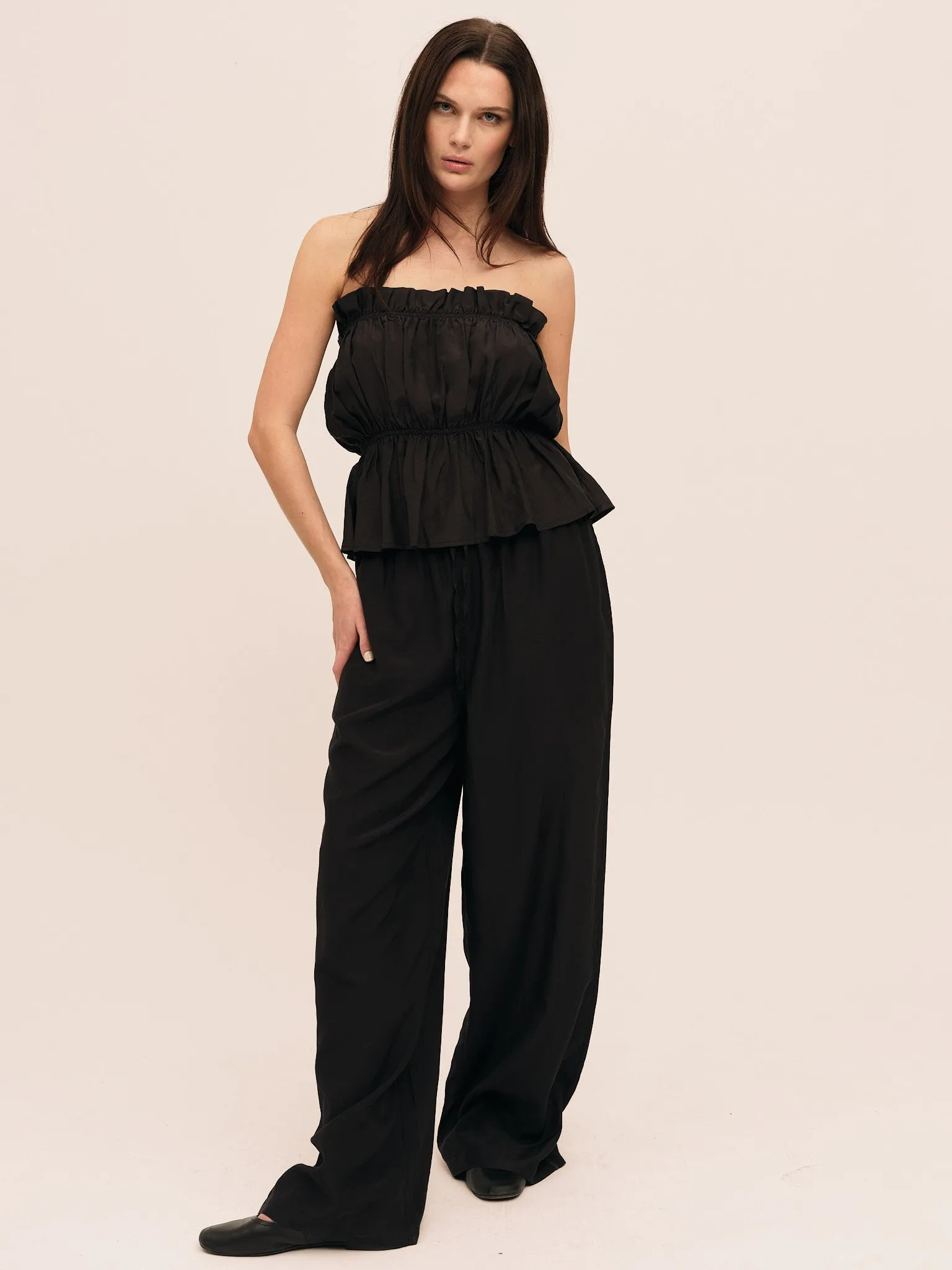 Silkey Tank - Black