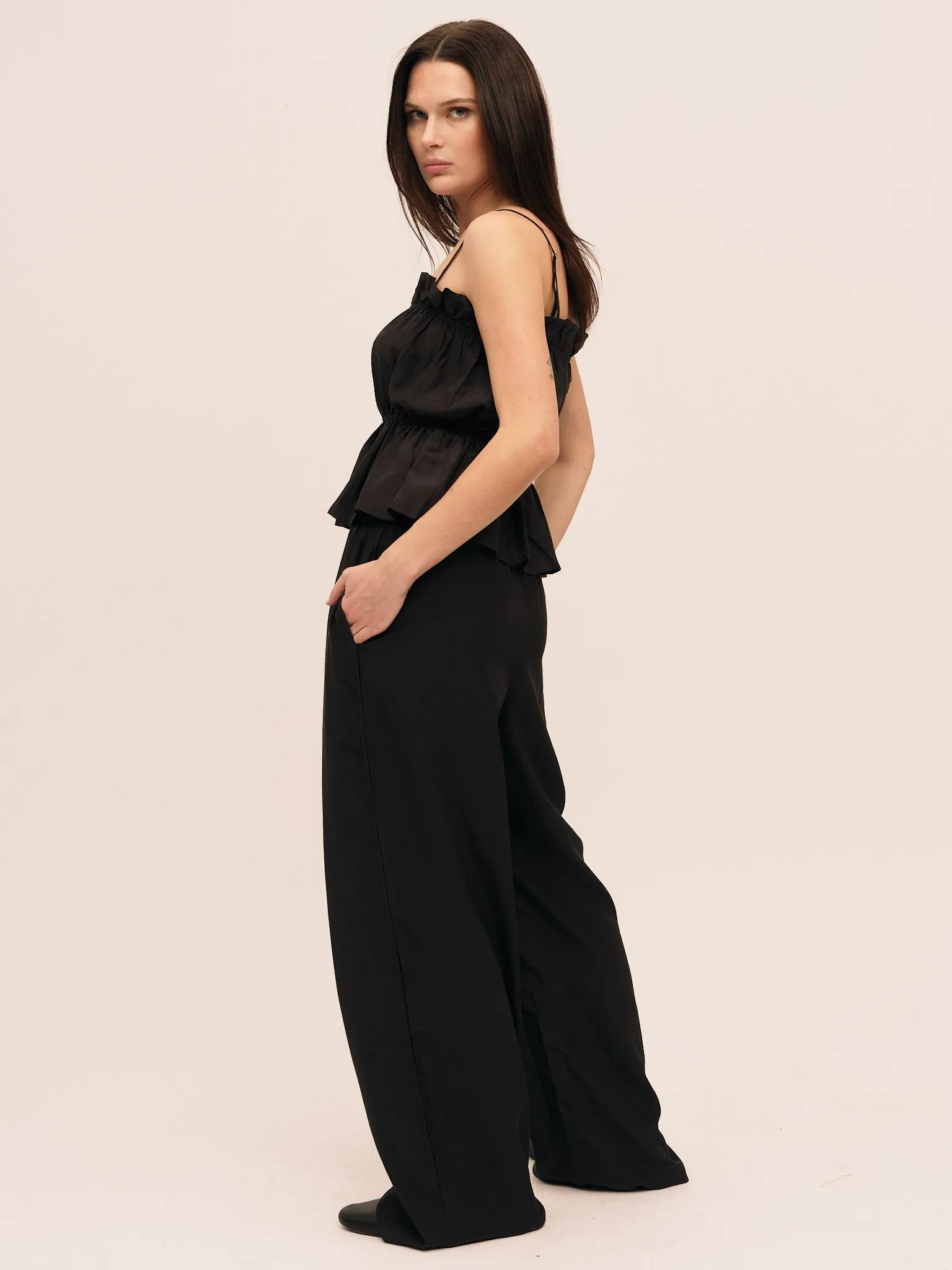 Silkey Tank - Black