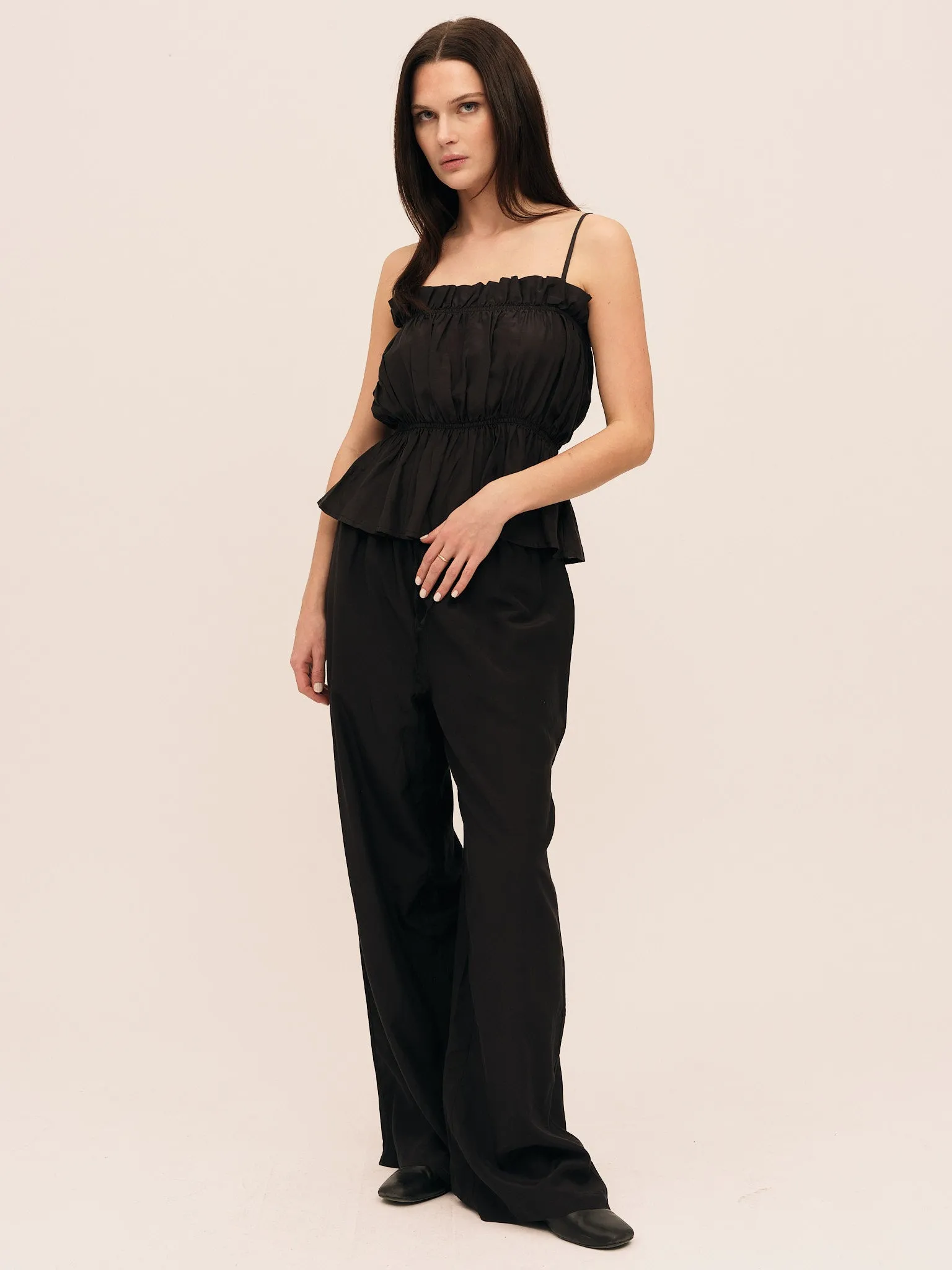 Silkey Tank - Black