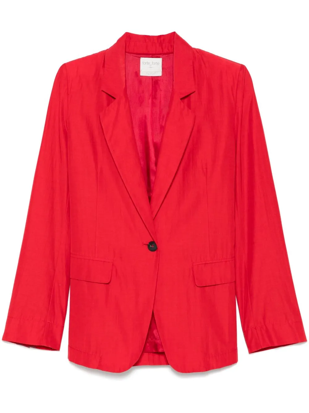Single-breasted blazer jacket