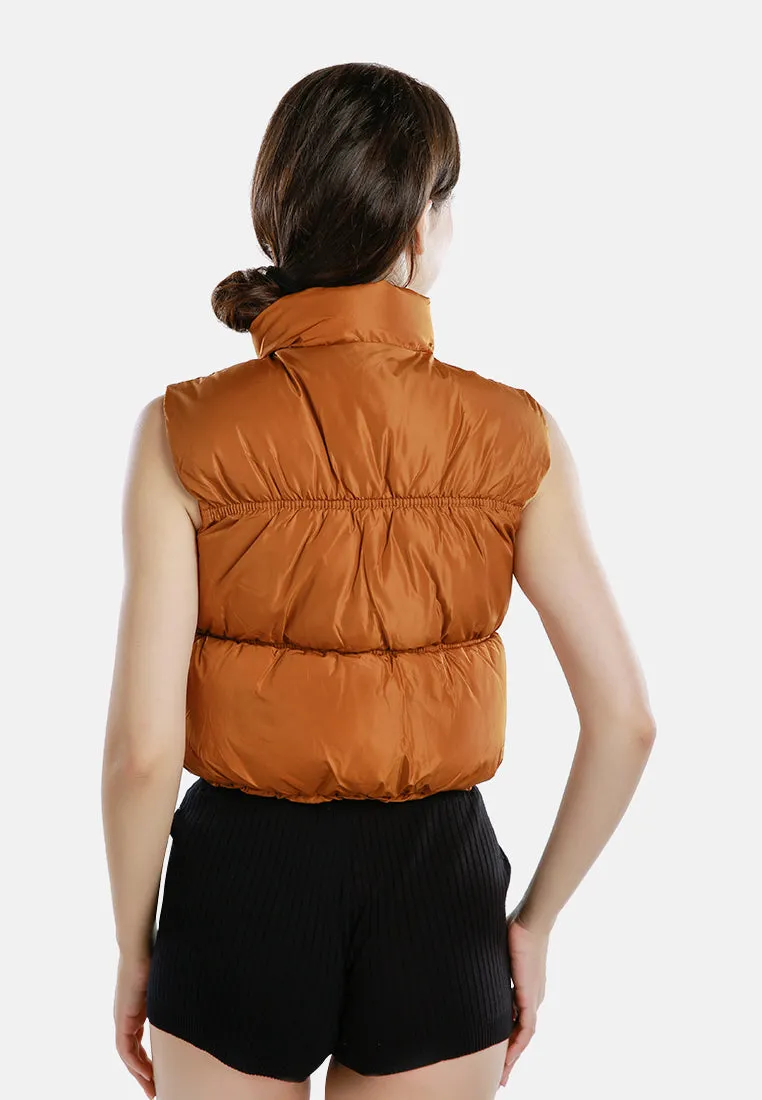 Sleeveless Puffer Jacket