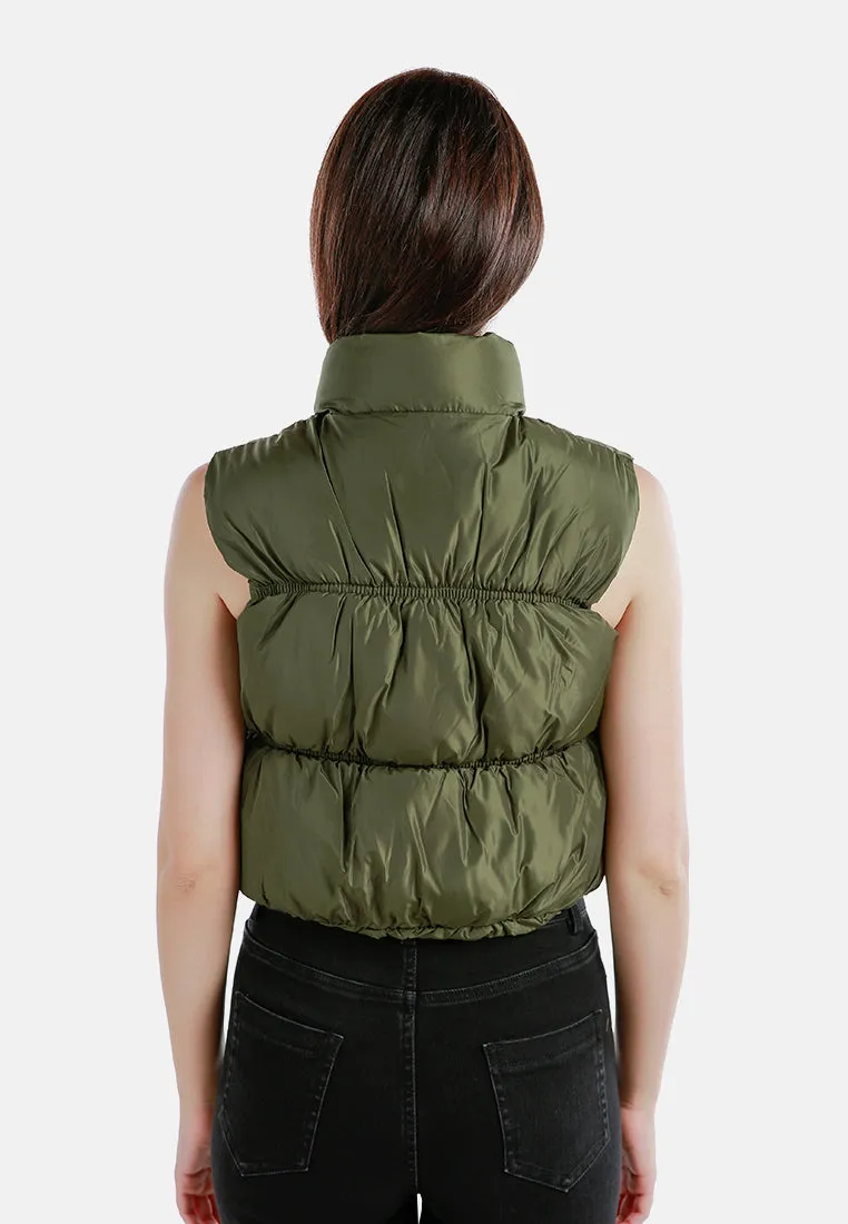 Sleeveless Puffer Jacket