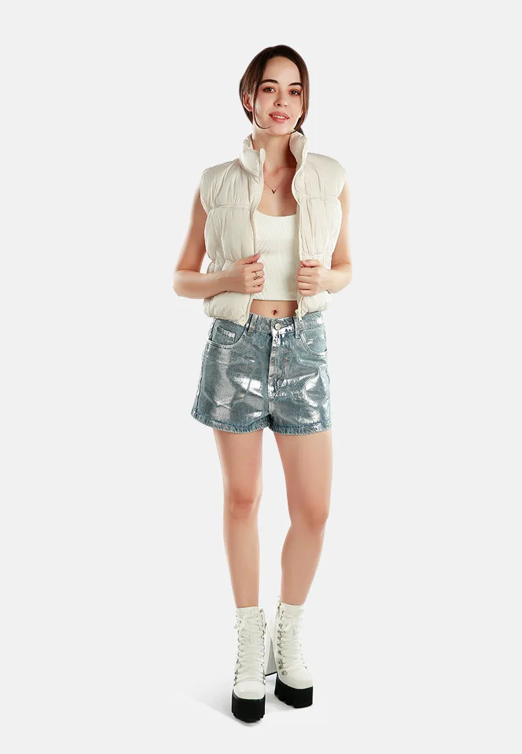 Sleeveless Puffer Jacket