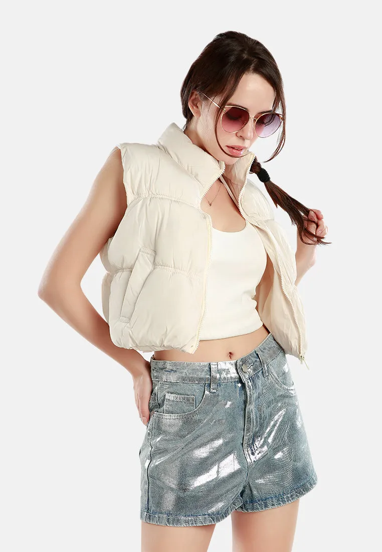 Sleeveless Puffer Jacket