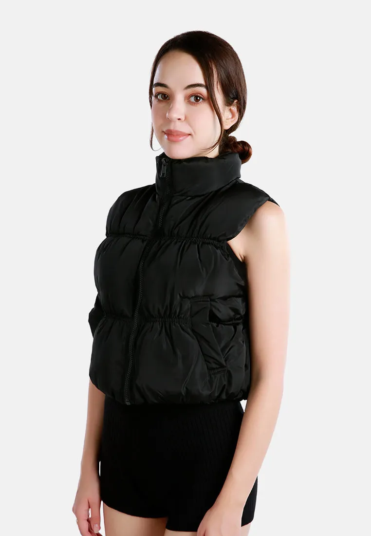 Sleeveless Puffer Jacket