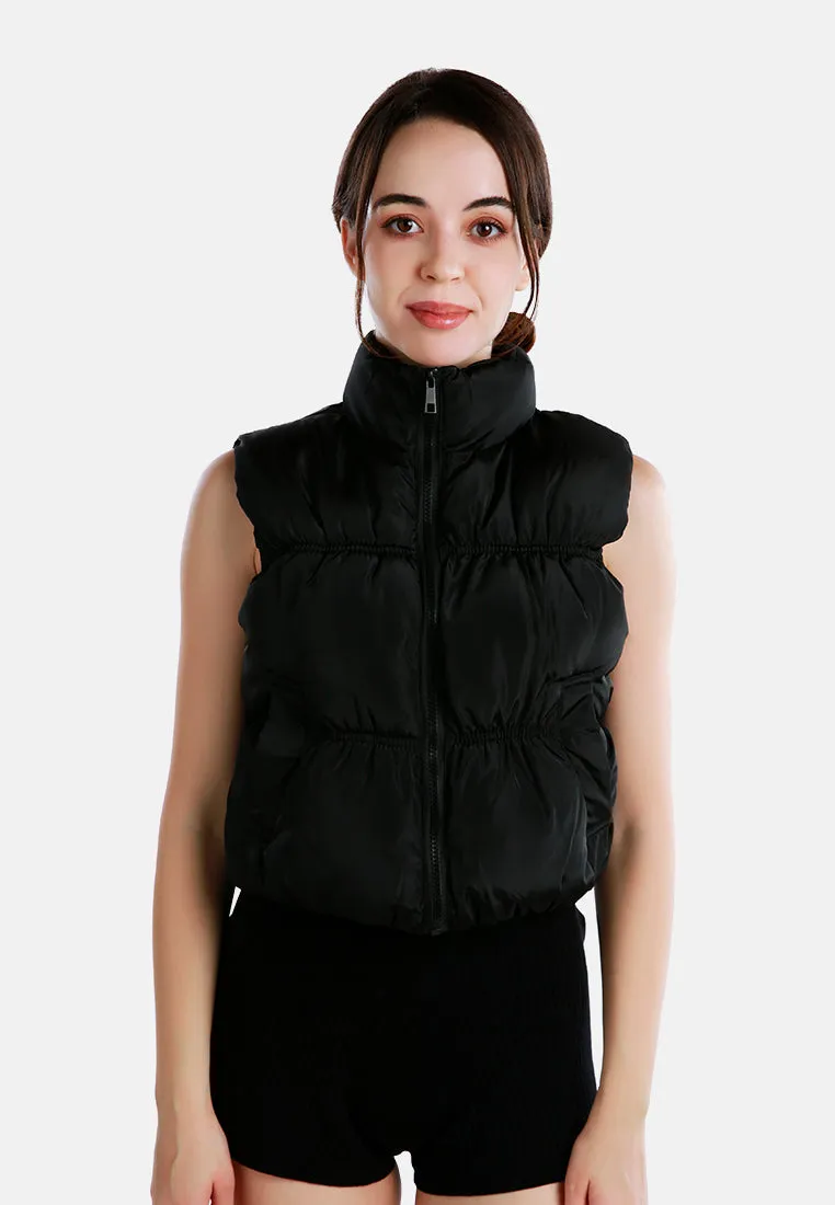 Sleeveless Puffer Jacket