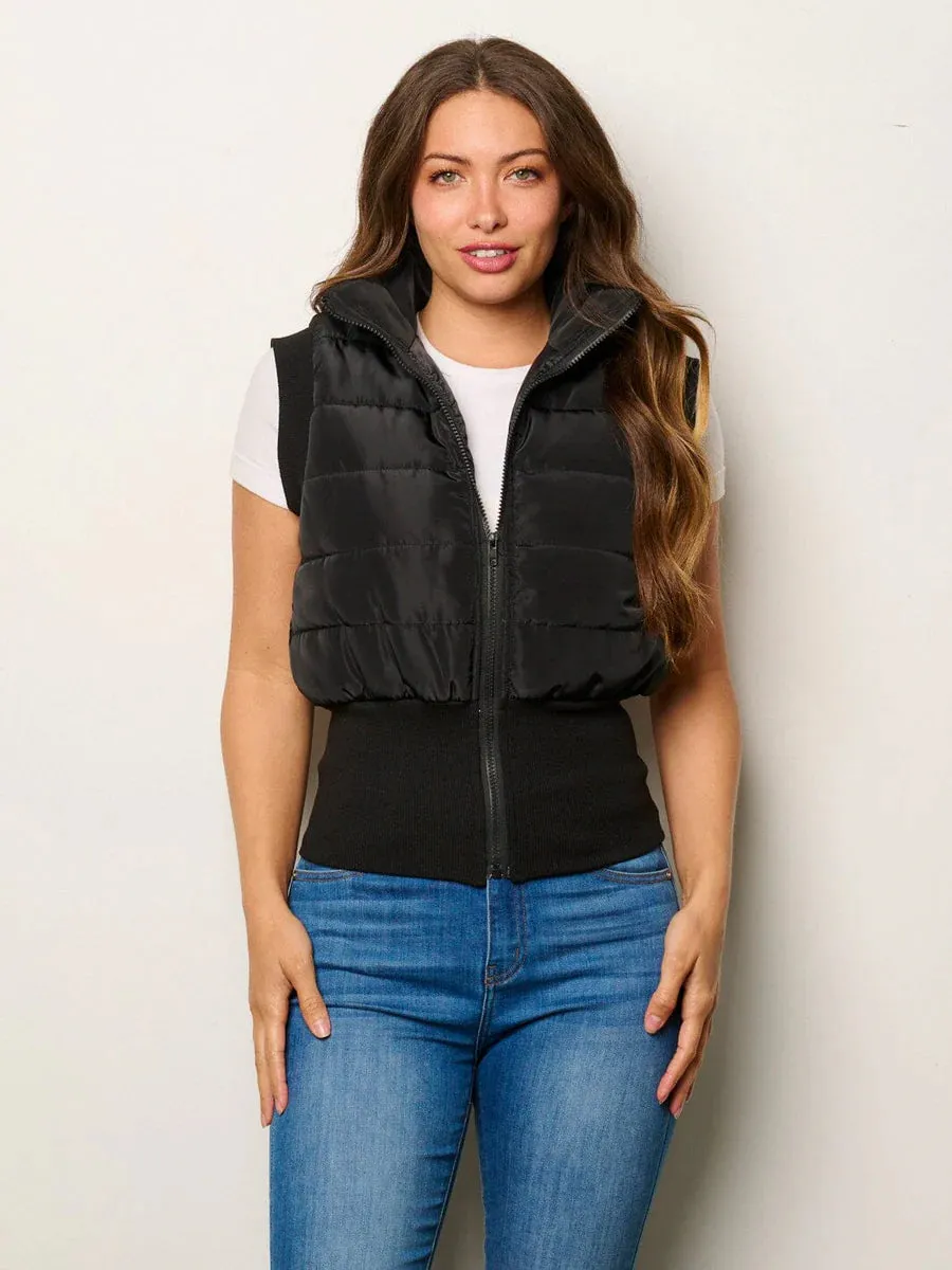 Sleeveless Puffer Vest
