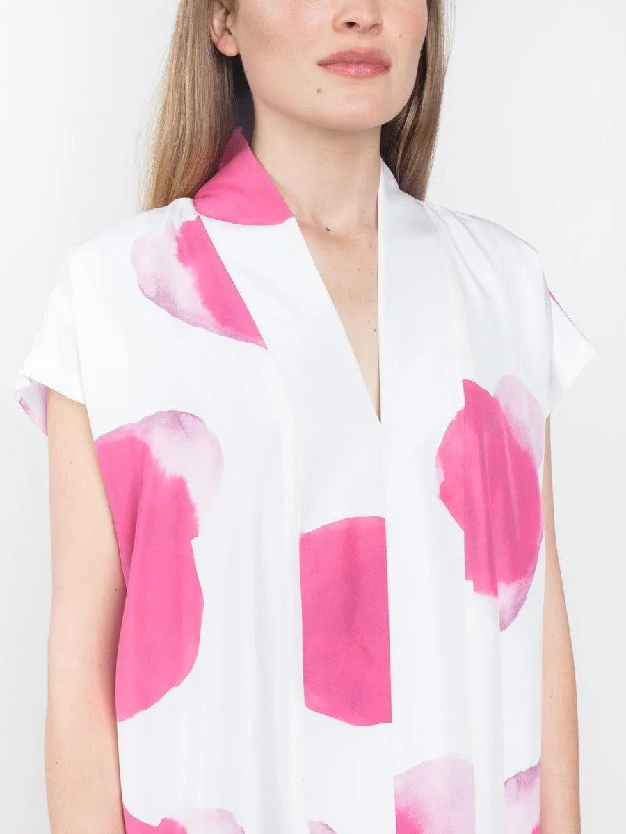 smoking dress - print
