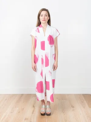 smoking dress - print