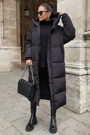 Sophie - long puffer winter coat