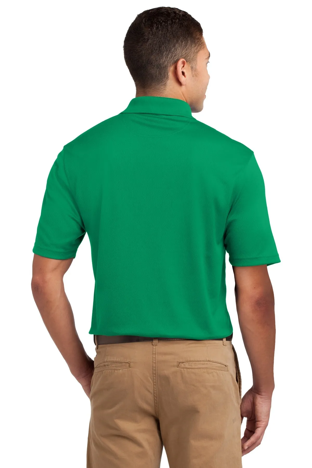 Sport-Tek Dri-Mesh Polo.  K469 Kelly Green