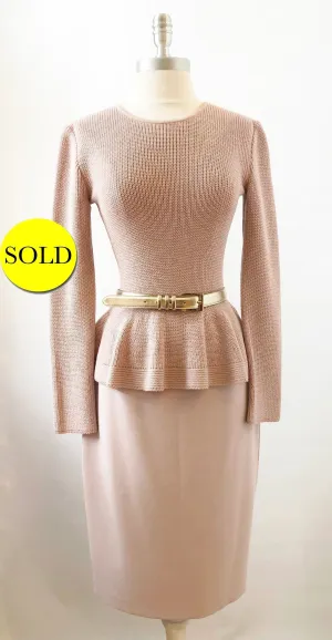 St. John Knit Skirt Set Size 4