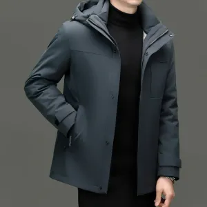 Stain-resistant Insulated Down Puffer Down Jacket for Outdoor Wear