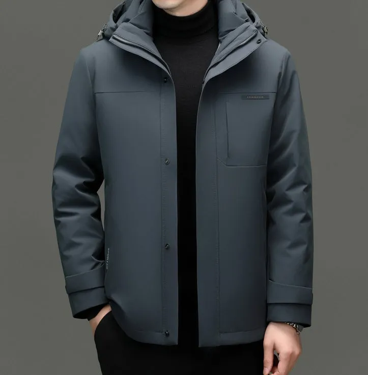 Stain-resistant Insulated Down Puffer Down Jacket for Outdoor Wear
