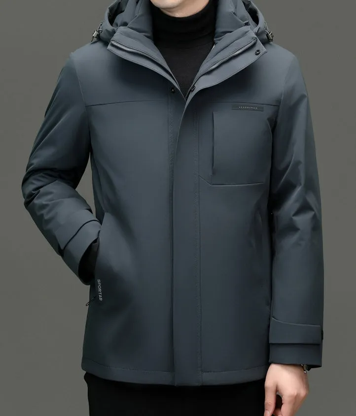 Stain-resistant Insulated Down Puffer Down Jacket for Outdoor Wear
