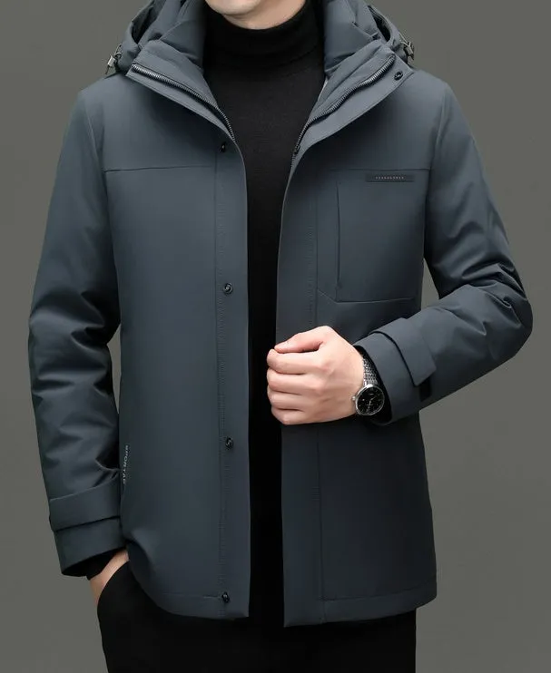 Stain-resistant Insulated Down Puffer Down Jacket for Outdoor Wear