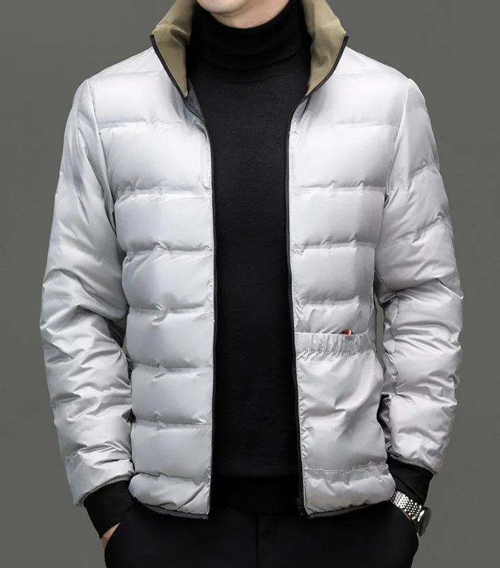 Stain-resistant Insulated Down Puffer Down Jacket for Outdoor Wear