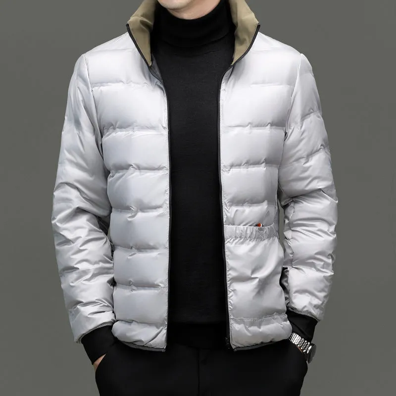 Stain-resistant Insulated Down Puffer Down Jacket for Outdoor Wear