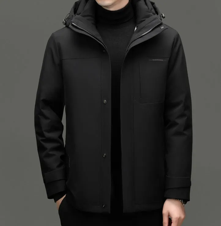 Stain-resistant Insulated Down Puffer Down Jacket for Outdoor Wear