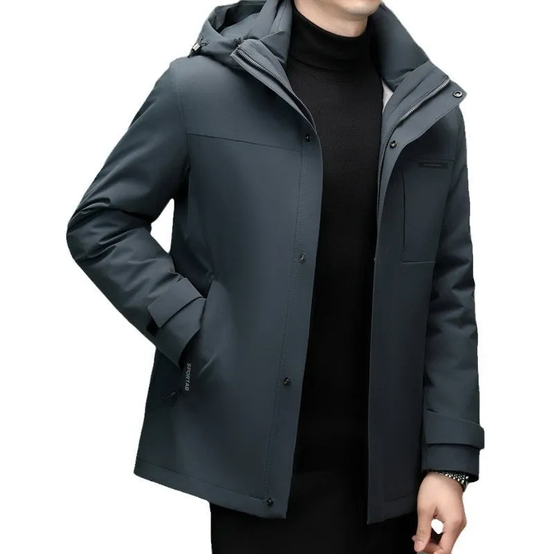 Stain-resistant Insulated Down Puffer Down Jacket for Outdoor Wear