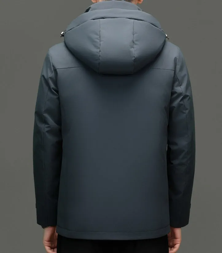Stain-resistant Insulated Down Puffer Down Jacket for Outdoor Wear