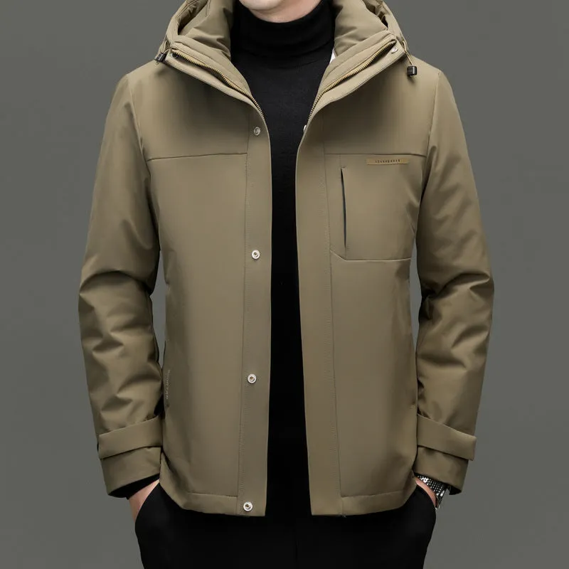 Stain-resistant Insulated Down Puffer Down Jacket for Outdoor Wear