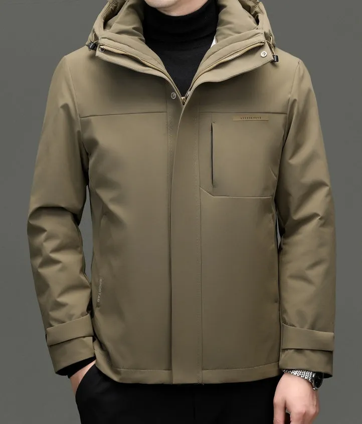 Stain-resistant Insulated Down Puffer Down Jacket for Outdoor Wear