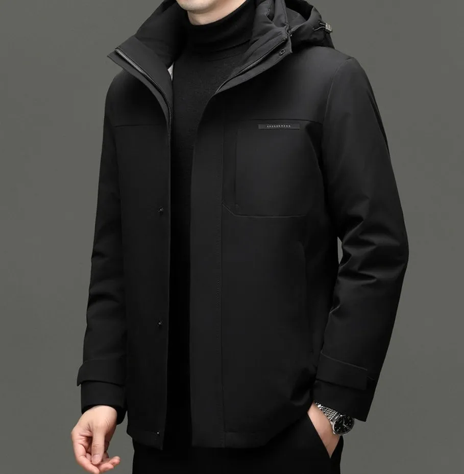 Stain-resistant Insulated Down Puffer Down Jacket for Outdoor Wear