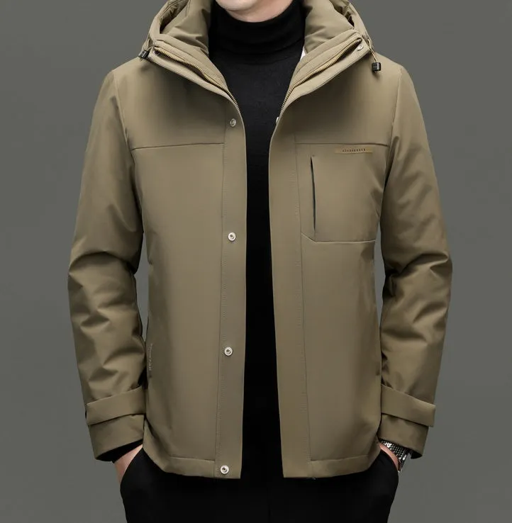 Stain-resistant Insulated Down Puffer Down Jacket for Outdoor Wear