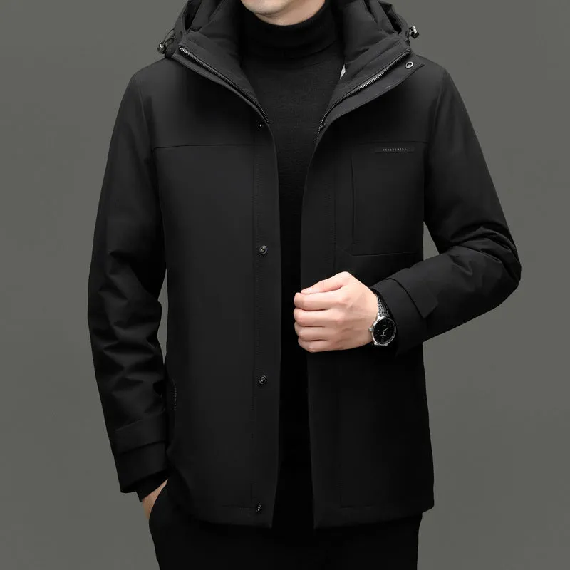 Stain-resistant Insulated Down Puffer Down Jacket for Outdoor Wear