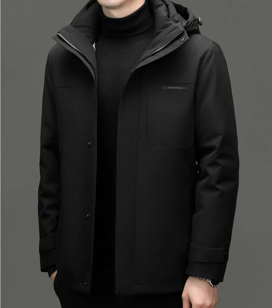 Stain-resistant Insulated Down Puffer Down Jacket for Outdoor Wear
