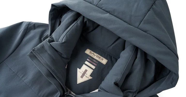 Stain-resistant Insulated Down Puffer Down Jacket for Outdoor Wear