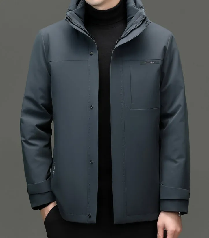 Stain-resistant Insulated Down Puffer Down Jacket for Outdoor Wear