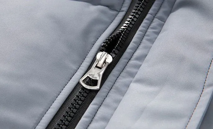 Stain-Resistant Windproof Padded Puffer Jacket in Trendy Gradient Color