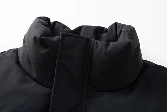 Stain-Resistant Windproof Padded Puffer Jacket in Trendy Gradient Color