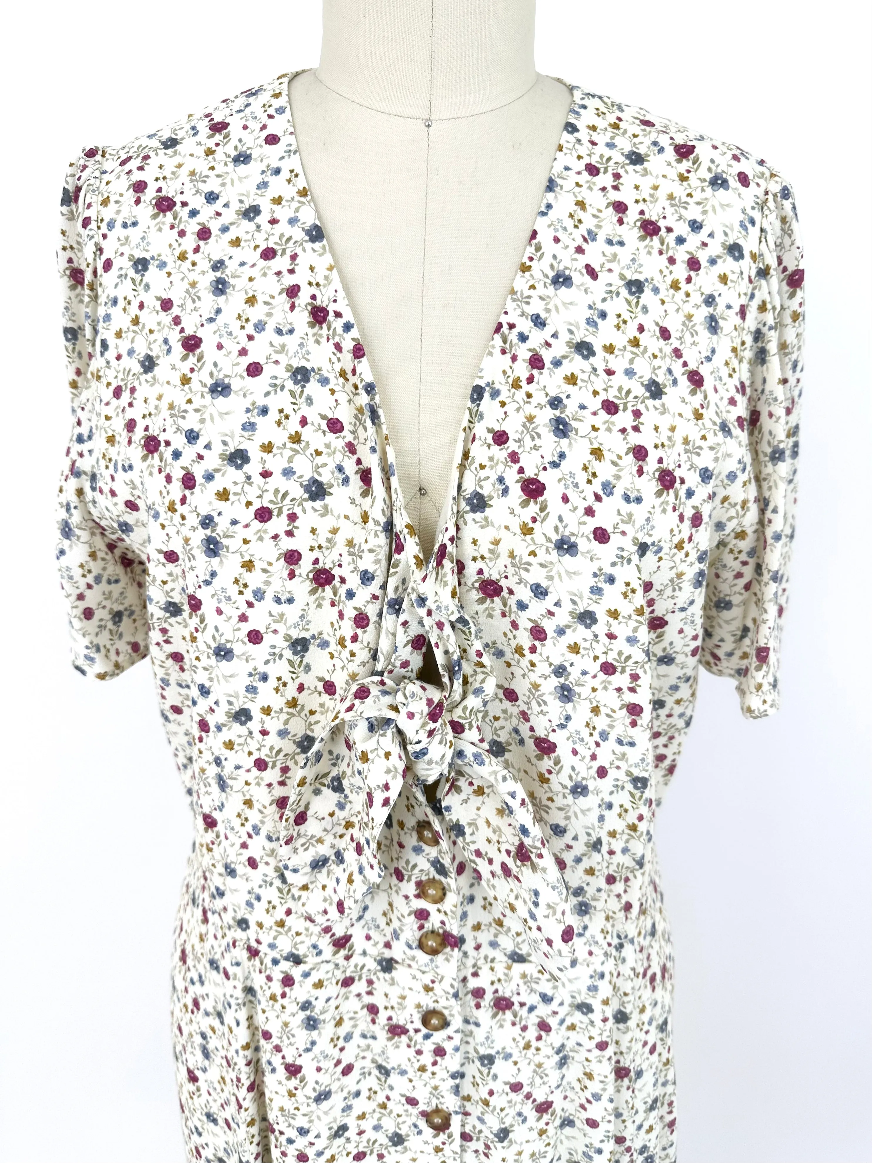 Sézane Floral Midi Dress