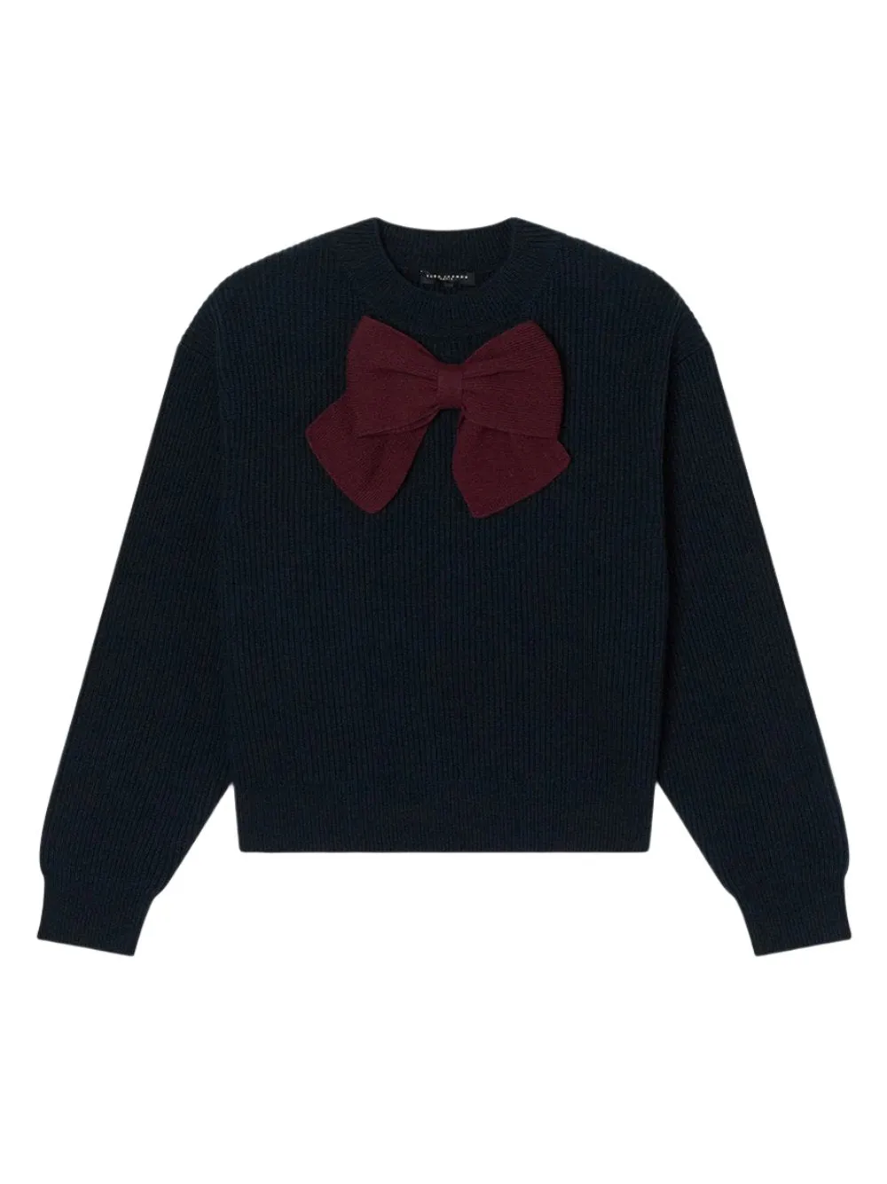 Tara Jarmon Phoebe Midnight Blue Wool Sweater