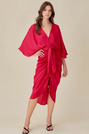 The Alex dress-Bright Berry