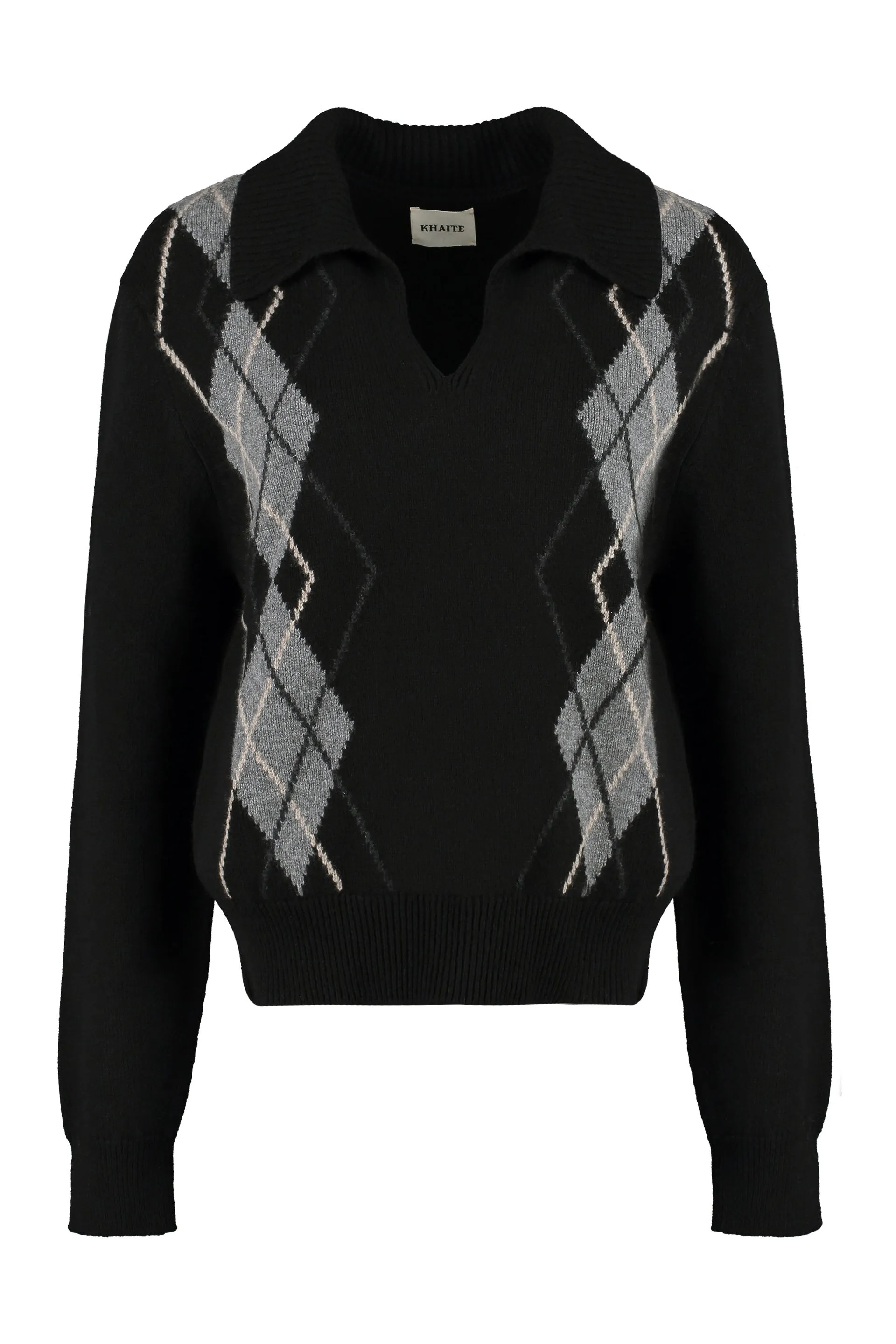 The Hana argyle sweater