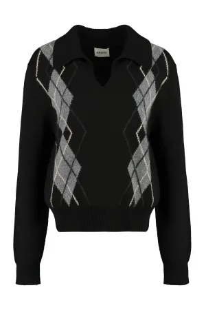 The Hana argyle sweater
