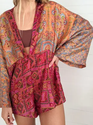 The Kimono Romper - Print Mix