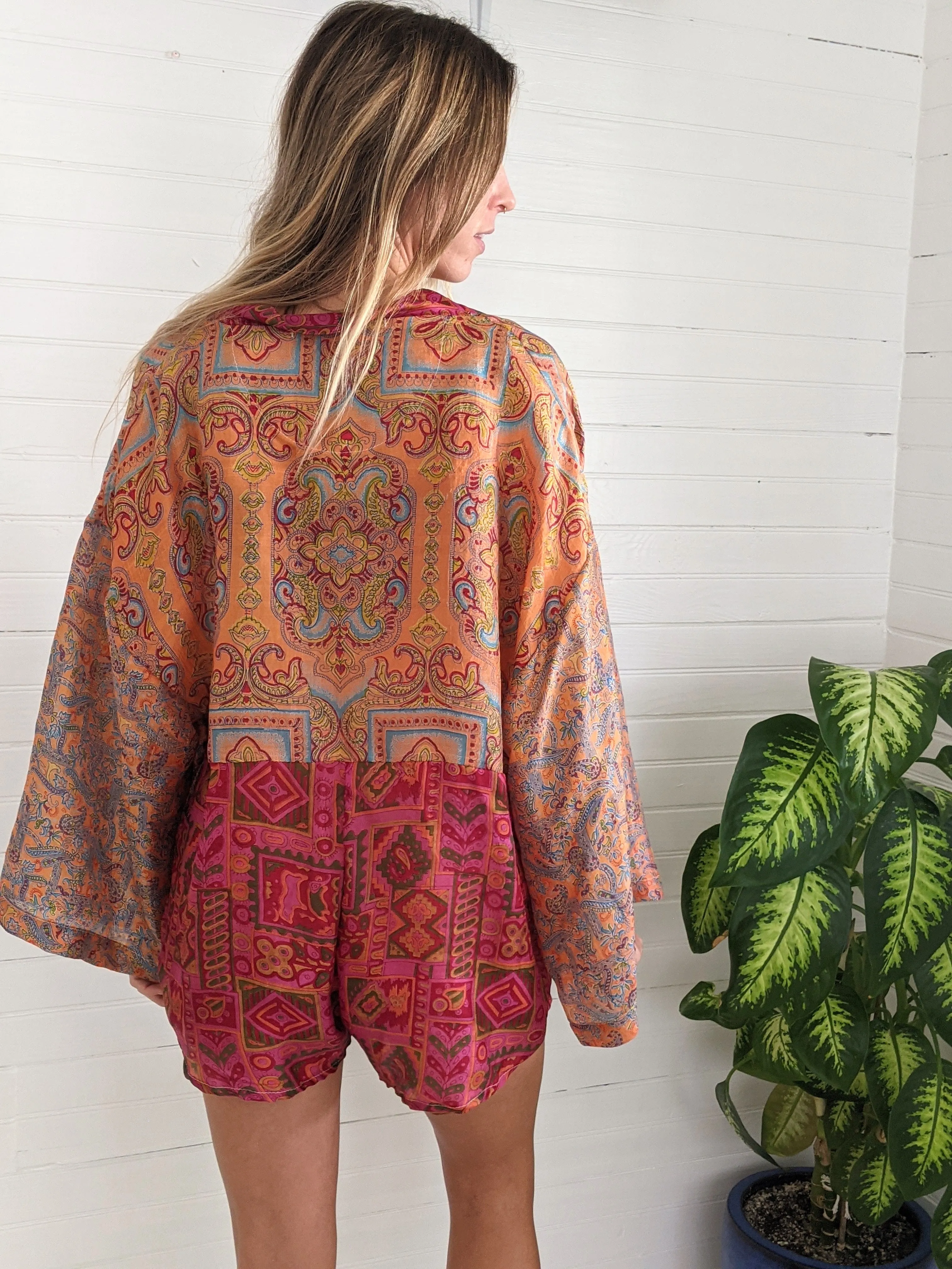The Kimono Romper - Print Mix