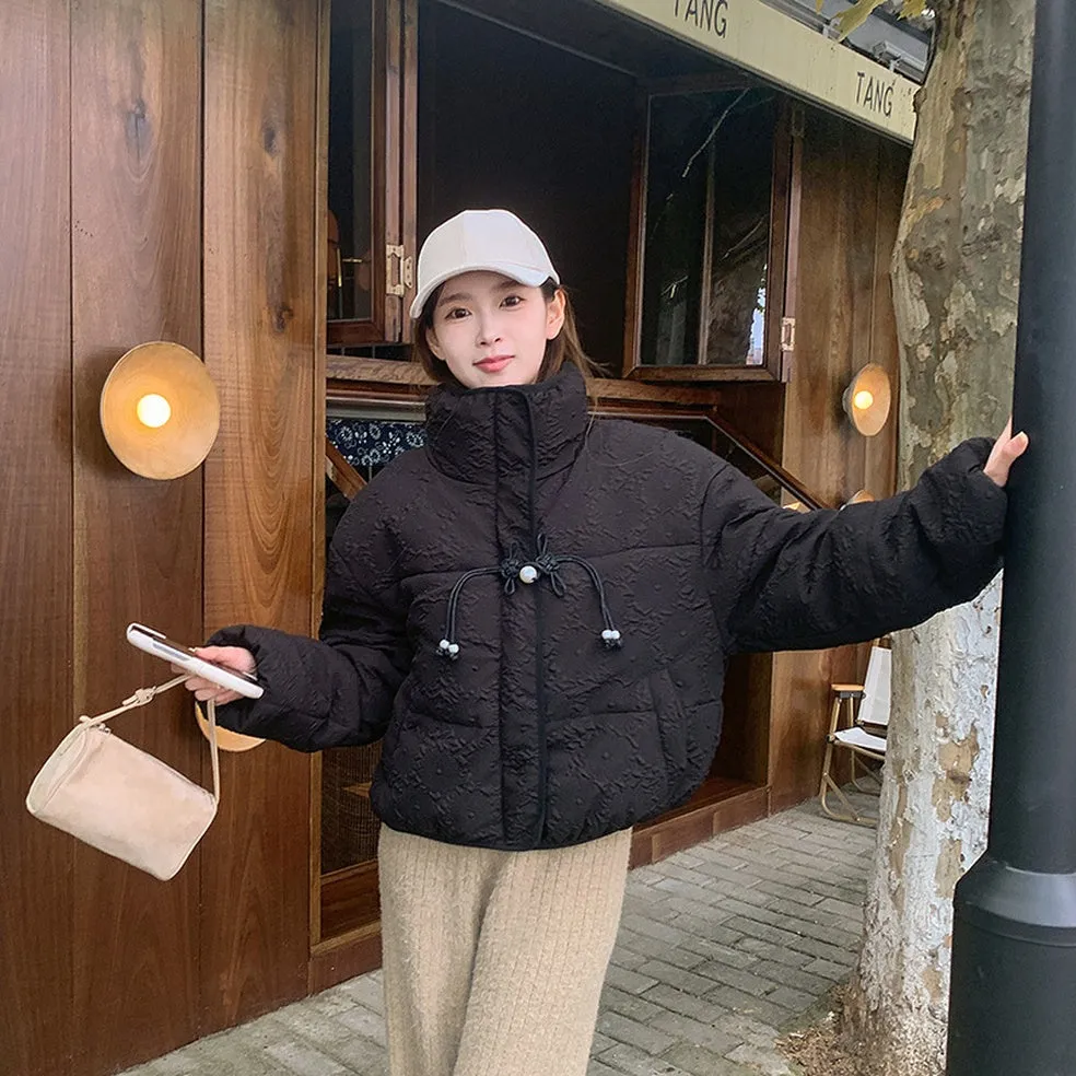 Thickened Quilted Puffer Jacket