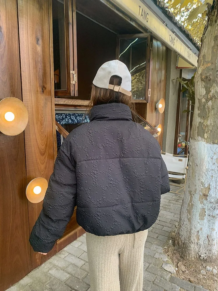 Thickened Quilted Puffer Jacket