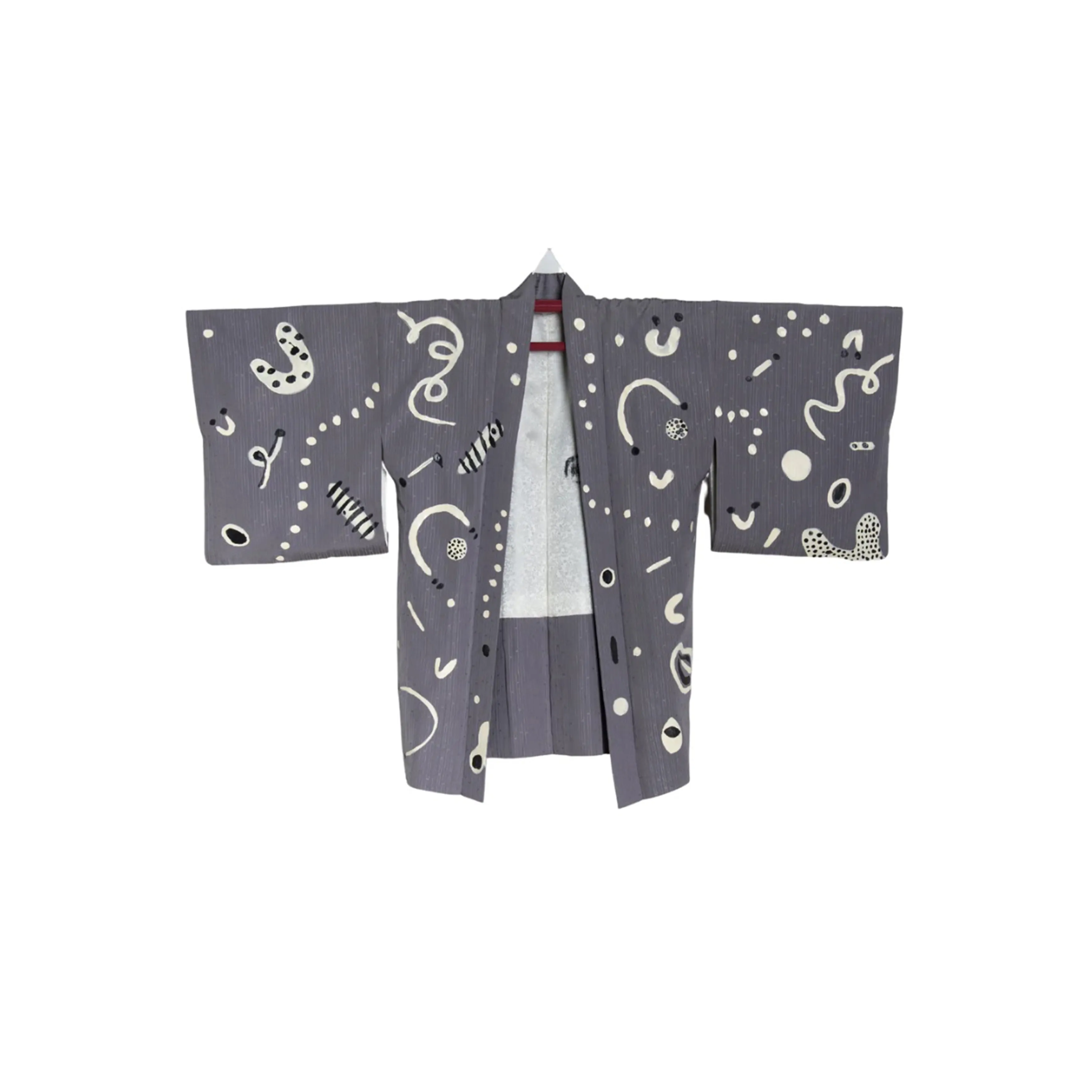 “Thingamagig” Reimagined Vintage Kimono - Kimono Zulu Artist x Shelbi Nicole Collab
