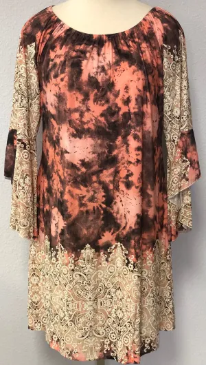 TIE DYE BUGARI DRESS