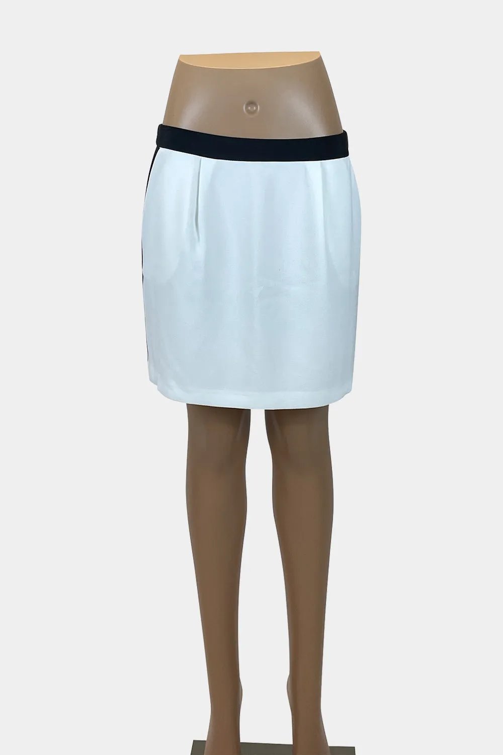 TOPSHOP White Mini Skirt