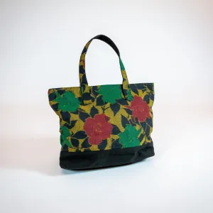 Tote Bag of Vintage Kimono Fabric
